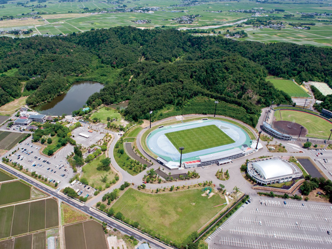 いじみの公園空撮写真